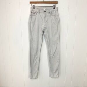 EILEEN FISHER Jeans Womens Size 2 Gray ORGANIC Cotton Minimalist Skinny Leg Pant
